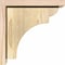 Ekena Millwork Yorktown Rough Sawn Corbel w/Backplate, Douglas Fir, 6"W x 12"D x 12"H COR06X12X12YOR01RDF - alternate 4